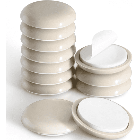 24 Pack Silicone Chair Leg Cap Floor Protectors Pad Furniture Kitchen Table Covers Protecting Hardwood and Tile (Fit:0.9"-1.29")