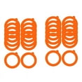 thumbnail image 1 of 24 Pack Silicone Replacement Gasket, Airtight Rubber Seals Rings for Jar Lids, Leak-Proof Canning Silicone, Orange, 1 of 6