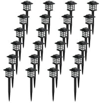 24 Pack Solar Lights Outdoor Decorative, Solar LED Waterproof Pathway Lights Outdoor, Solar Powered Retro Garden Yard Lights for Garden, Landscape, Path, Yard, Patio, White