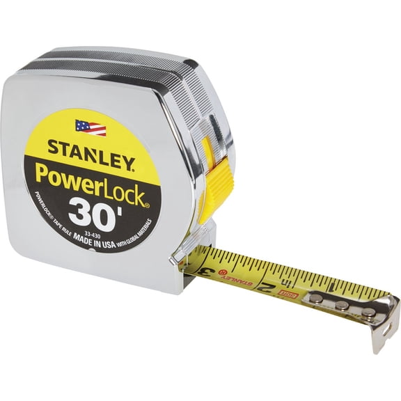24 Pack Stanley 33-430 30' x 1" PowerLock Classic Tape Measure