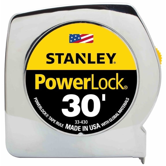 24 Pack Stanley 33-430 30' x 1" PowerLock Classic Tape Measure