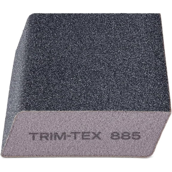 24 Pack Trim-Tex Dual Angle Sanding Block, Medium/Fine Grit | 40% Larger, Prevents Gouging & Scuffing for Flawless Finish | Model #885 | Family-Owned, USA-Made