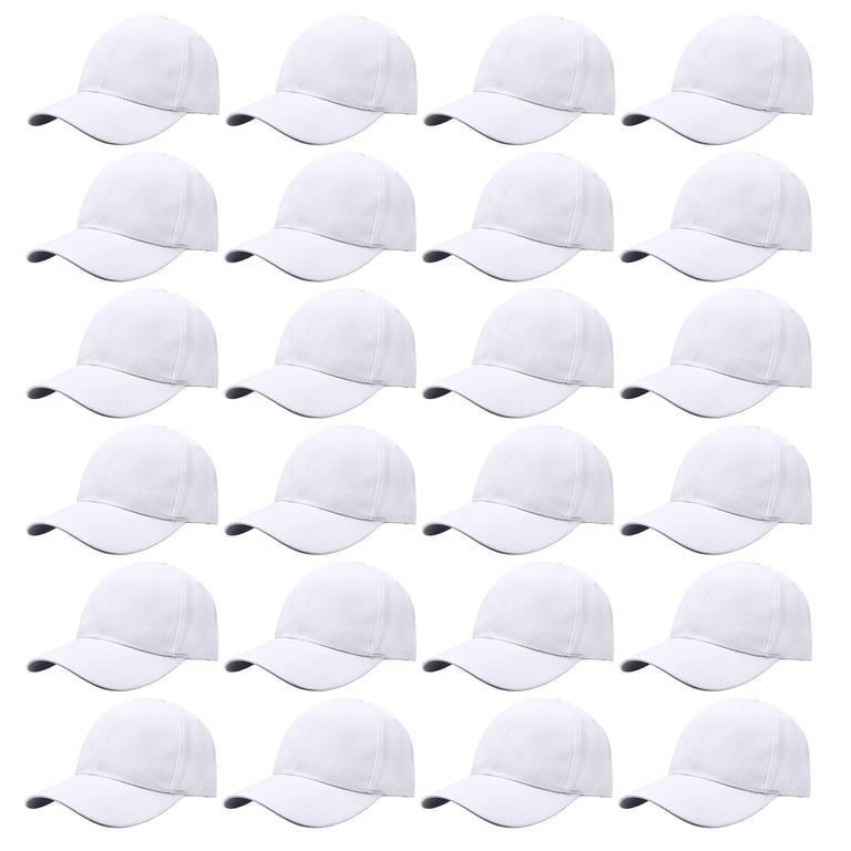 Adjustable 24-Pack Baseball Caps for Men & Women - Stylish, Versatile Headwear Baseball Caps available in Many Colors (Adjustable Strap  main image 3