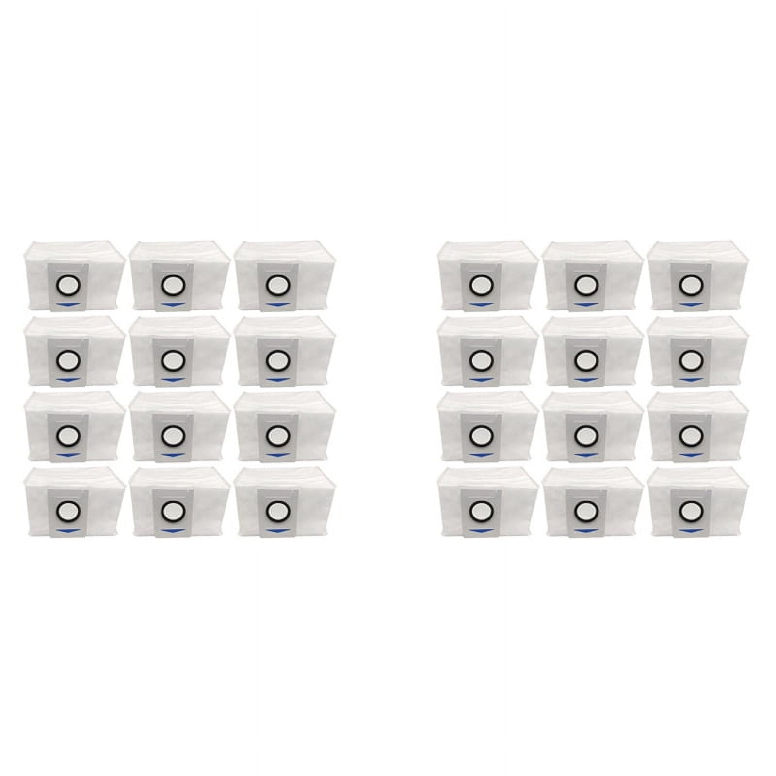 24 Pack Vacuum Dust Bags for Deebot X1 Omni Turbo Robot Vacuum Part