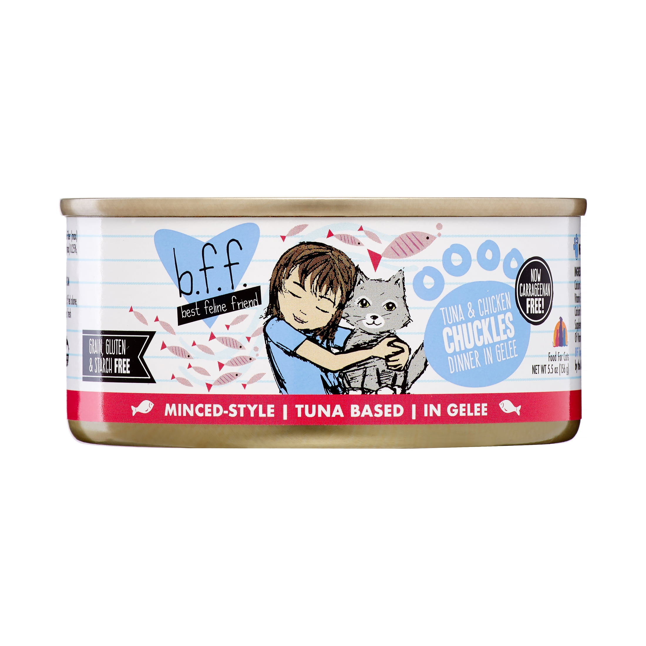 24 Pack) Weruva BFF Tuna Chicken Chuckles Grain-Free Wet Cat