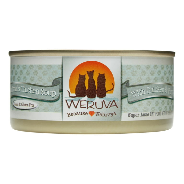 Weruva grandma's chicken soup cat on sale food