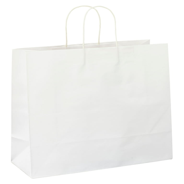 Medium White Paper Bags by Celebrate It™