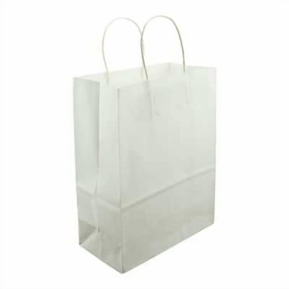 24 Pack: White Paper Gift Bag by Celebrate Itâ„¢