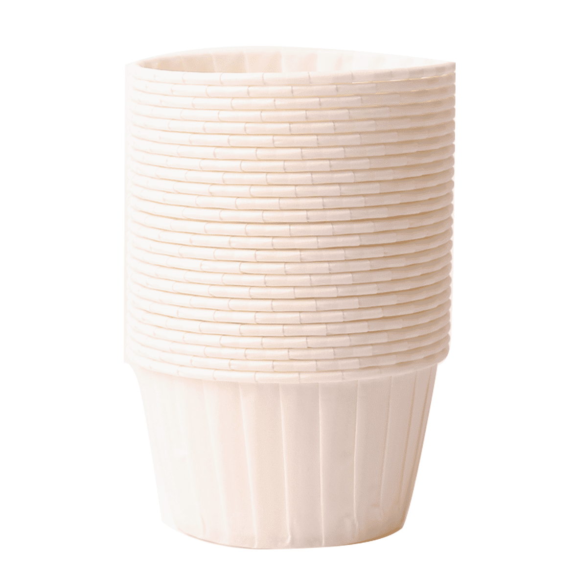 24 Pack White Parchment Paper Cupcake Liners, Way to Celebrate