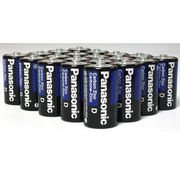 24 Pack Wholesale Lot Panasonic Super Heavy Duty D Batteries