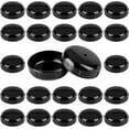 24Pack Wrought Iron Patio Furniture Feet Caps 11/2 inch Round Plastic