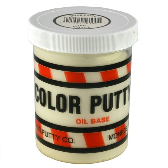 24-Pack of 1 lb Color Putty 100 Color Putty White Oil-Based Putty