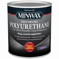 24-Pack of 1 qt Minwax 63010 Clear Fast-Drying Oil-Based Polyurethane, Satin