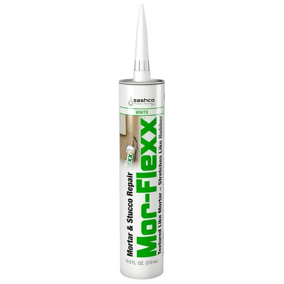24-Pack of 10.50 Oz. Sashco 15016 White Mor-Flexx Flexible Sealant