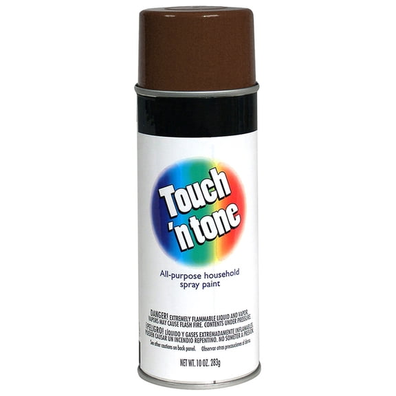 24-Pack of 10 oz Rust-Oleum Brands 55277830 Leather Brown Touch’n Tone General Purpose Spray Paint