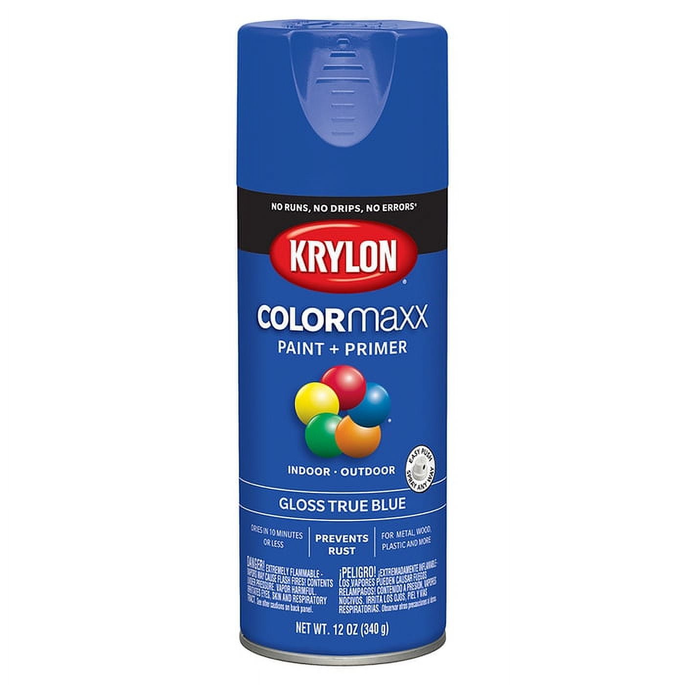 24Pack of 12 oz Krylon K05543007 True Blue COLORmaxx Paint & Primer