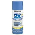 thumbnail image 1 of 24‐Pack of 12 oz Rust‐Oleum 334080 Painter's Touch 2X Wildflower Blue Ultra Cover Paint + Primer Spray Paint, Satin, 1 of 1