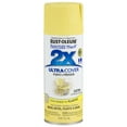 thumbnail image 1 of 24‐Pack of 12 oz Rust‐Oleum 334081 Painter's Touch 2X Lemon Grass Ultra Cover Paint + Primer Spray Paint, Satin, 1 of 1
