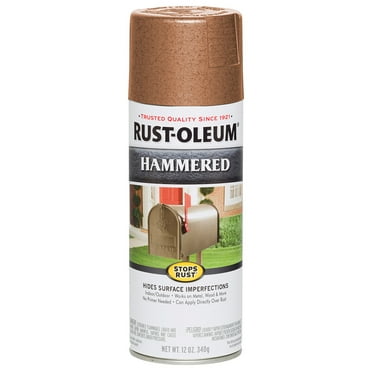 24-Pack of 12 oz Rust-Oleum Brands 210849 Copper Stops Rust Hammered Spray Paint
