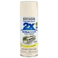 thumbnail image 1 of 24‐Pack of 12 oz Rust‐Oleum Brands 334035 Gloss Ivory Painter's Touch 2X Ultra Cover Paint + Primer Spray Paint, Gloss, 1 of 1