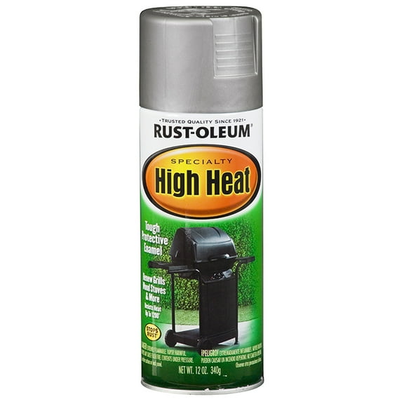 24-Pack of 12 oz Rust-Oleum Brands 7716830 Silver Specialty High Heat Enamel Spray Paint