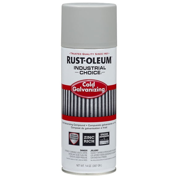 24-Pack of 14 oz Rust-Oleum Brands 1685830 Galvanizing Industrial Choice Cold Galvanizing Compound
