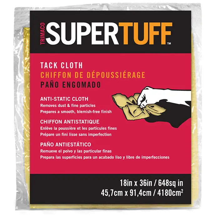 24 Pack of 18 x 36 Trimaco 10501 SuperTuff SuperTuff Tack Cloth ...