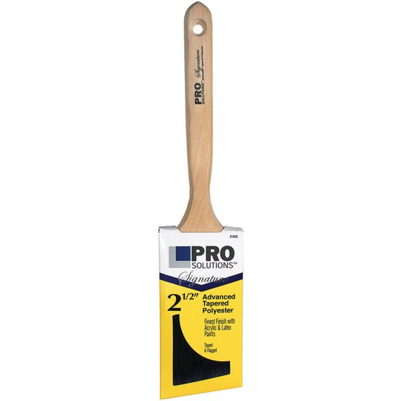 24-Pack of 2-1/2” Pro Solutions 21225 Signature, ATP Paint Brush Angle Sash, Standard Handle