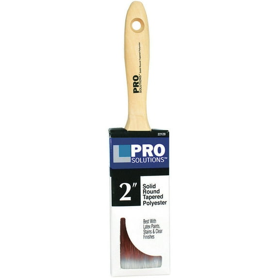 24-Pack of 2” Pro Solutions 22120 SRT Polyester Paint Brush, Beavertail Handle