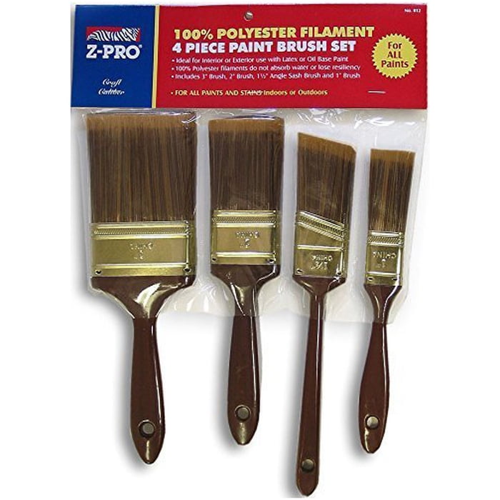 24-Pack of 4 pc Premier 812Z General Purpose Paint Brush Set, 4-Piece