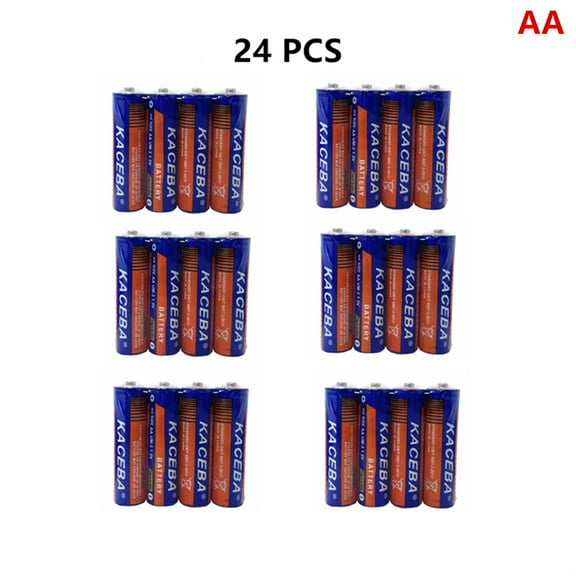 24 Pack of AA Batteries Extra Heavy Duty 1.5v Lots New Fresh