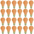 thumbnail image 1 of 24 Pack of Sunlite 40 watt Ceramic Orange Colored Incandescent Light Bulb - Parties, Decorative, and Holiday 1,250 Average Life Hours, 1 of 2