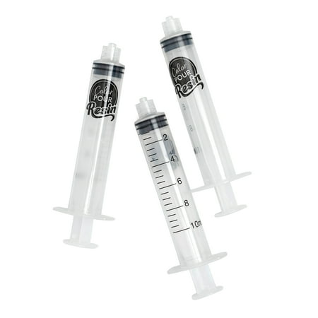 24 Packs: 3 ct. (72 total) 10mL Resin Syringes by Craft Smart