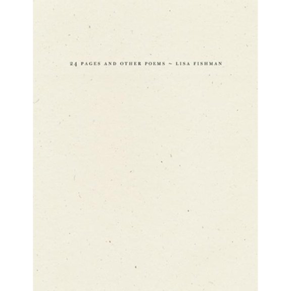 Pre-Owned 24 Pages and Other Poems (Paperback) 1940696100 9781940696102