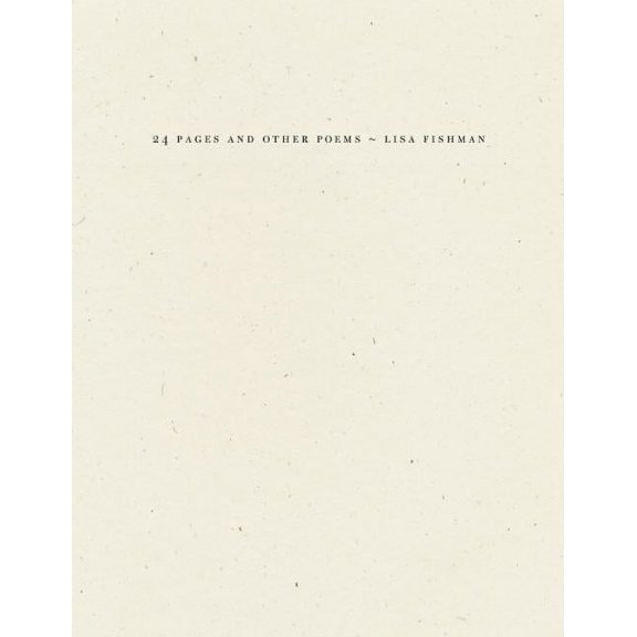 24 Pages and Other Poems (Paperback)