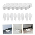 thumbnail image 1 of 24 Pairs Disposable Pedicure Slippers,10.2x4.3In White Unisex Foldable Pedicure Slippers for Nail,Salon,Wedding Shower, 1 of 6
