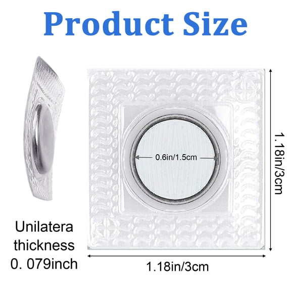 24 Pairs Of Hidden Sew Magnetic Fasteners, Magnets For Sewing, 15 Mm Invisible Magnetic Buttons, For Magnetic Fasteners For Sewing, Handbags, Clothing, Leather Crafts