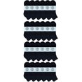 thumbnail image 1 of 24 Pairs Of Yacht & Smith Men Wholesale Cotton Sport Athletic Mid Ankle Socks Bulk Case Pack Size 10-13 (Black), 1 of 4