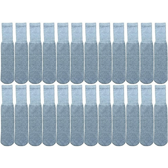 Yacht & Smith Womens Wholesale Bulk Cotton Tube Socks, Referee Style, by SOCKS'NBULK