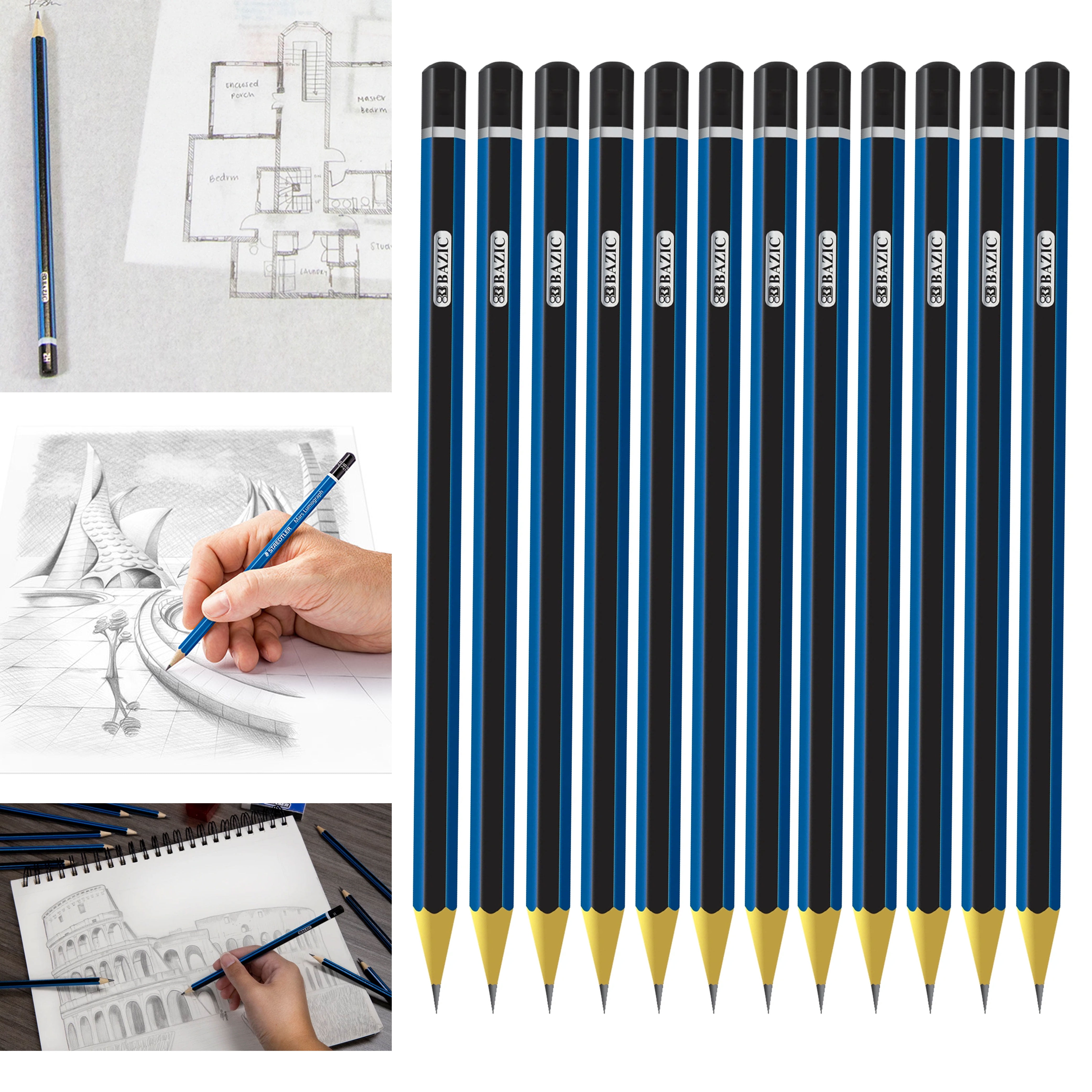 83 Pcs Advanced Colored Pencils Set Drawing Pencils and Sketching