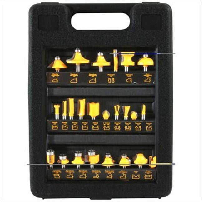24 Pc Router Bit Set - Walmart.com
