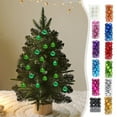 thumbnail image 1 of 24 Pcs 1.18 Inch (3CM) Small Christmas Ornament Balls for Xmas Tree, 4 Style, 1 of 7