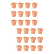 Pcs 3x3cm Small Mini Terracotta Pot Clay Ceramic Pottery Planter Cactus Flower Pots Succulent Nursery Pots Great for Plants Crafts Wedding Favor