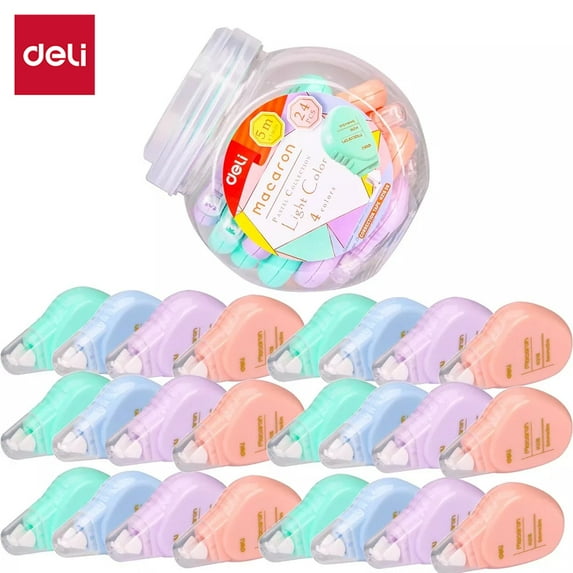 24 Pcs 5mm×5m Visible Corrector Tape