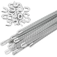 thumbnail image 1 of 24 Pcs 7.8 Inch Spiral Steel Boning 10mm Wide Corset Boning Precut with 24 Steel Boning Tips Boning Precut for Sewing Corset Making Supplies, 1 of 6