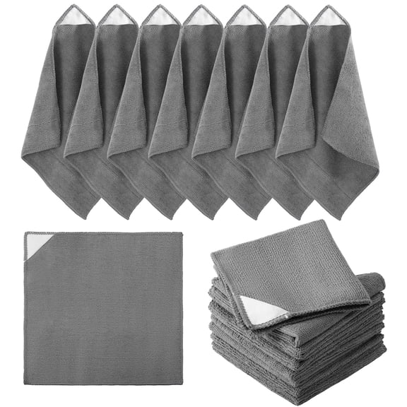 24 Pcs 9x9 Inch Microfiber Magnetic Cleaning Cloth Professional Particulate Extraction)