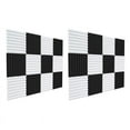 thumbnail image 1 of 24 Pcs Acoustic Foam Board,Sound Insulation Sound Wedges Sound Insulation Pad,for Studio Ceiling Game Room,2.5X30X30cm, 1 of 8