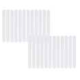 thumbnail image 1 of 24 Pcs Anti-slip Strips, Bathtub Stickers Safety Shower Treads Anti Slip Shower Stickers, Anti Skid Tape for Shower,Tub,Steps, Floor-Strength Adhesive Grip Appliques, 1 of 6
