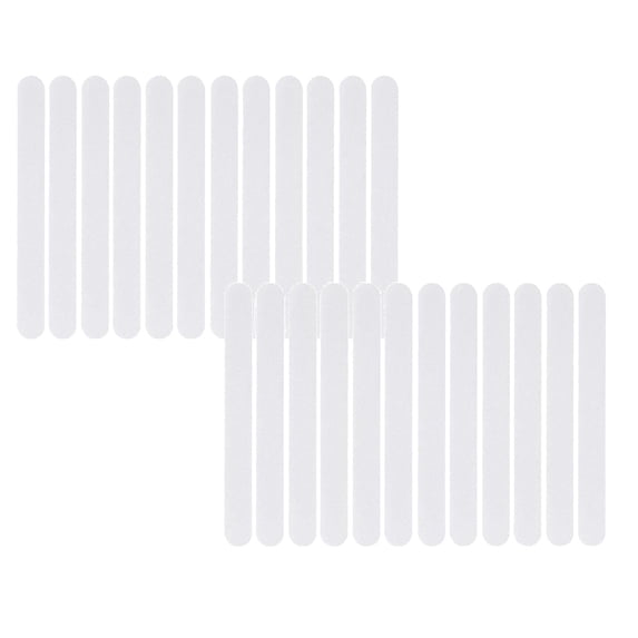 24 Pcs Anti-slip Strips, Bathtub Stickers Safety Shower Treads Anti Slip Shower Stickers, Anti Skid Tape for Shower,Tub,Steps, Floor-Strength Adhesive Grip Appliques