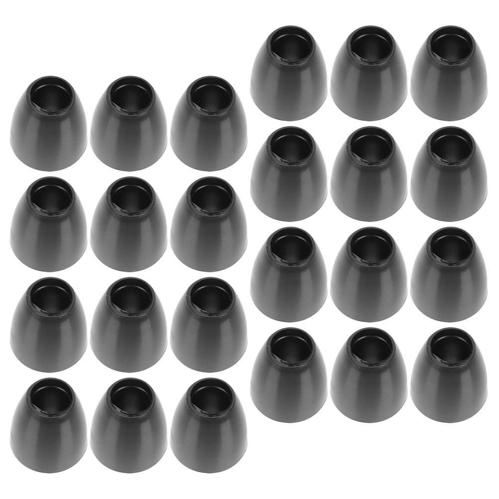 24 Pcs Black Auscultation Earplugs Stethoscope Ear Pieces Stethoscope